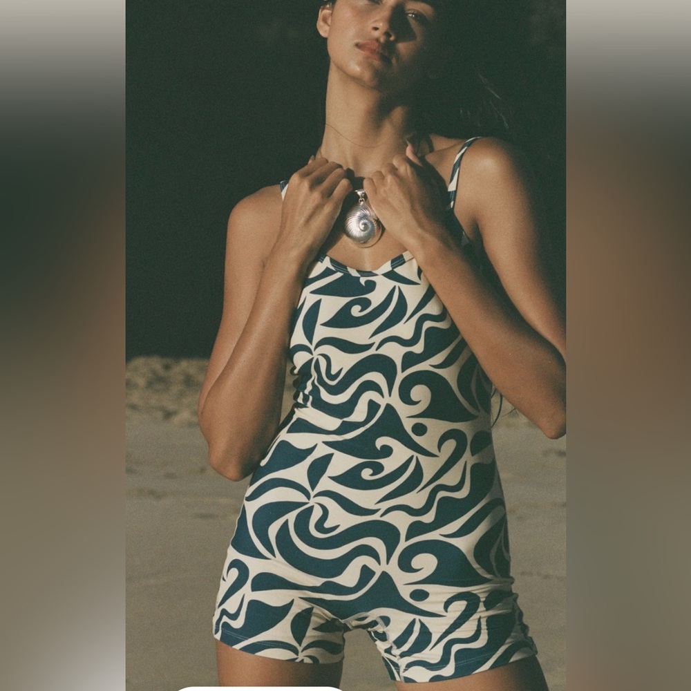 Abysse Hawkins Bodysuit in pacific sizes small and medium